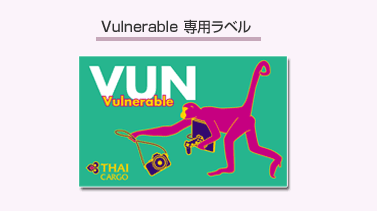 VULNERABLE専用ラベル